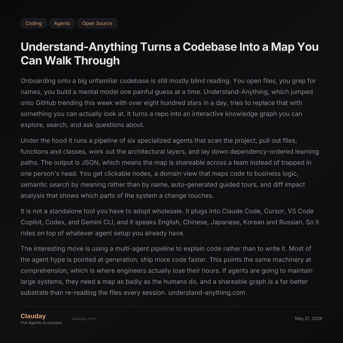 Understand-Anything Turns a Codebase Into a Map You Can Walk Through ...
